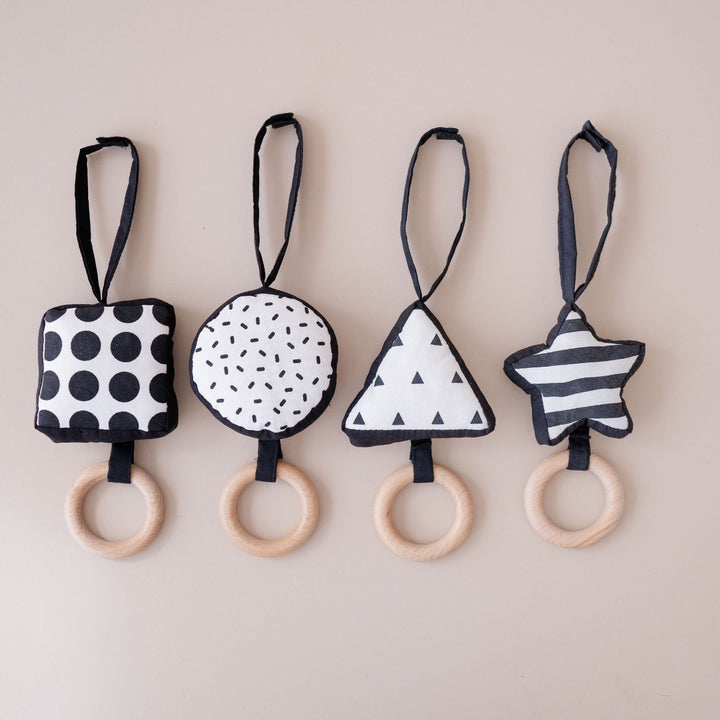 Black and White Activity Play Gym Toys for Newborns