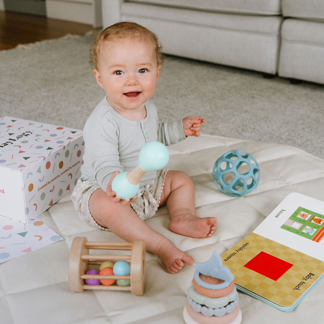 PlayLogy Rattle Roll PlayBox Baby Toy Set Educational Toys